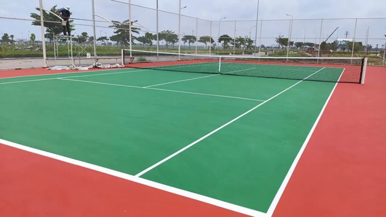 diện tích sân tennis